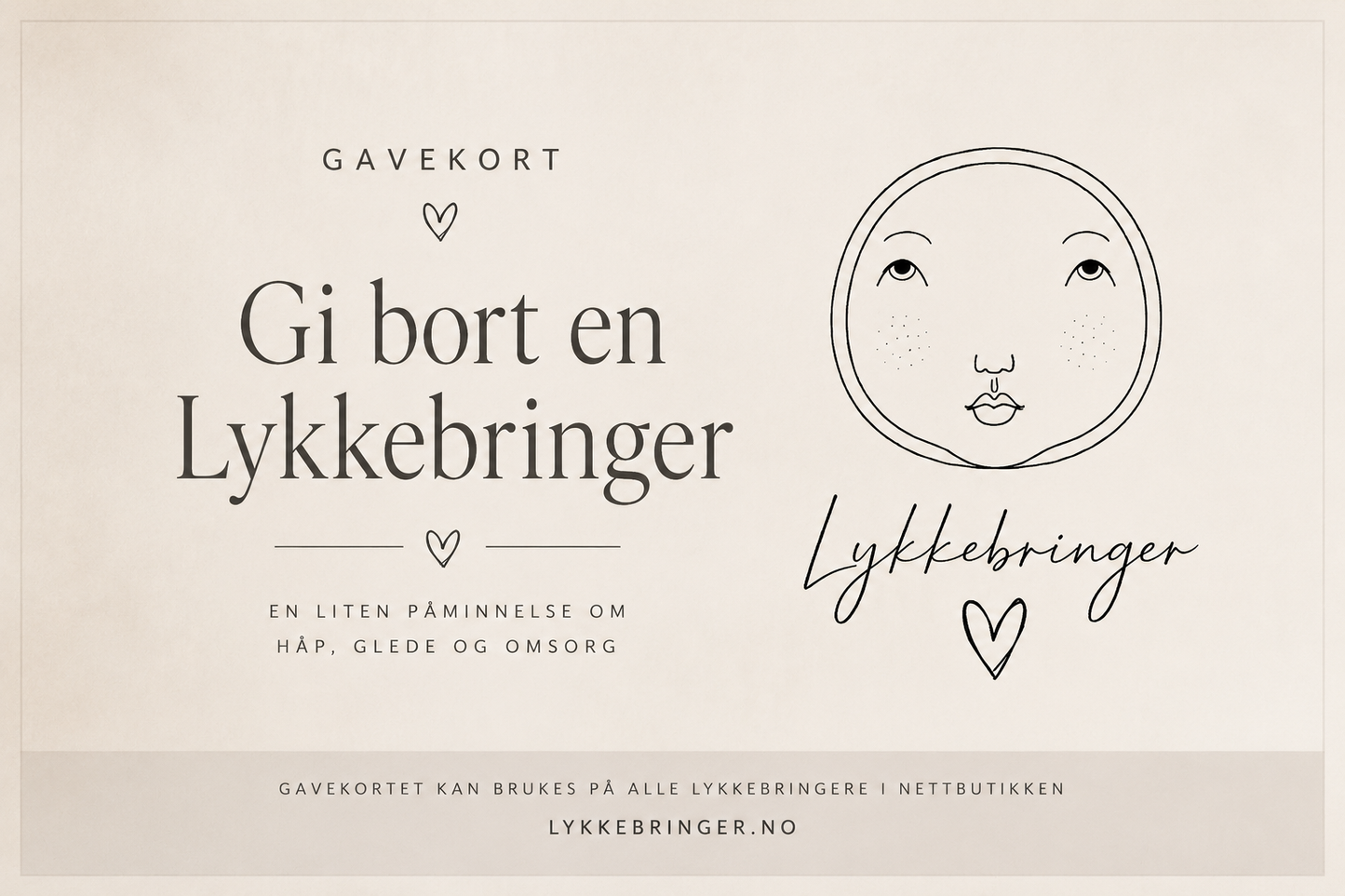 🎁 Gavekort fra Lykkebringer